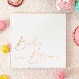 NEW - Baby in Bloom Picture Book/Guest Book/Polaroid Book